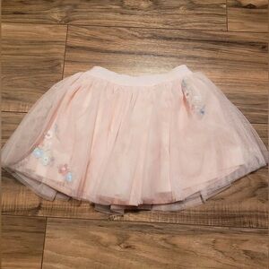 Carter’s Baby Girl Tutu Floral Butterfly Skirt Pink Size 18M